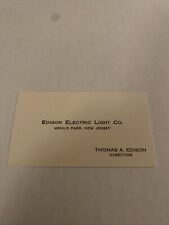 Thomas edison business for sale  Rochester