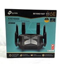 TP-Link Archer AXE300 AXE16000 Wireless Quad Band 16 Stream WiFi 6E Router for sale  Shipping to South Africa