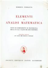 Elementi analisi matematica usato  Italia