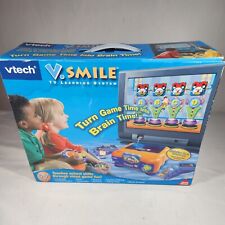 Used, Vtech V Smile TV Learning System With Console,  Joystick, 4 Games Tested CIB for sale  Shipping to South Africa