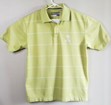  Camisa de golfe masculina CUTTER & BUCK Dri-Tec verde brilhante Emirates taco de golfe Dubai comprar usado  Enviando para Brazil