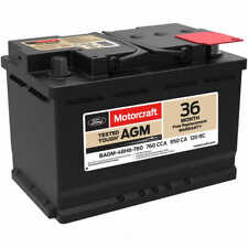 Vehicle Battery-TESTED TOUGH AGM Motorcraft BAGM-48H6-760 for sale  Champaign