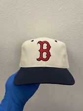 Sombrero a presión vintage años 90 de los Medias Rojas de Boston MLB logotipo liso Youngan 100 % lana 2 tonos segunda mano  Embacar hacia Mexico