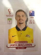 Używany, Panini Qatar 2022 Update JAMIE MACLAREN Australia Melbourne City Football Club na sprzedaż  PL