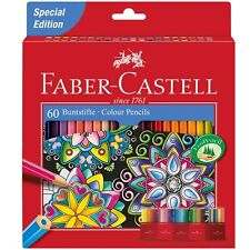 Lápis de Colorir Faber-Castell - Cores Sortidas - Pacote com 60 comprar usado  Enviando para Brazil