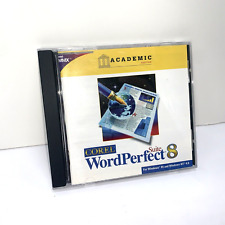 Corel WordPerfect Suite 8 Academic Edition For Windows 95 & NT 4.0 for sale  Shipping to South Africa