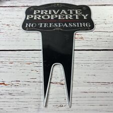Private property trespassing for sale  Catonsville