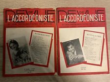 Lot revues accordéoniste d'occasion  Bussy-Saint-Georges