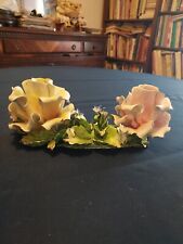 Ceramic roses candle for sale  Highland Park