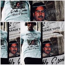 Camiseta Streetwear Cartel de Medellín Rey de la Cocaína Pablo Escobar Corte Premium Cruda segunda mano  Embacar hacia Argentina