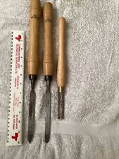 Wood turning chisels for sale  BUCKLEY