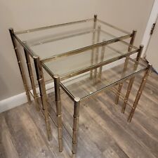 Faux bamboo brass for sale  New Port Richey