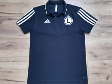 LEGIA WARSAW! polo adidas shirt trikot maglia camiseta koszulka! 5,5/6 ! S adult na sprzedaż  PL