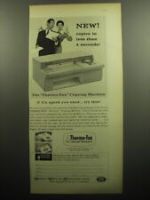 1958 3M Thermo-Fax Copying Machine Ad - New! copies in less than 4 seconds for sale  Shipping to South Africa