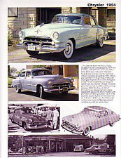 1954 chrysler article for sale  Cleveland