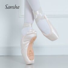 Usado, Sapatos de balé femininos ponta dedo do pé sapatos de treinamento de força com fita gel toe pad comprar usado  Enviando para Brazil