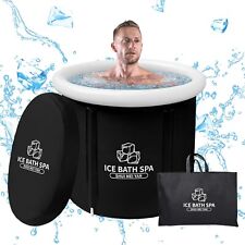 Large Ice Bath Tub for Athletes Outdoor Portable Free-standing Bathtub for Adult, used for sale  Shipping to South Africa