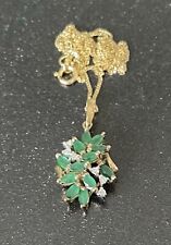 9ct gold emerald for sale  BRIGHTON