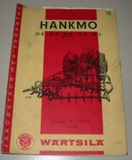 Ersatzteilkatalog hankmo 88 gebraucht kaufen  Aldenburg,-Wiesenhof