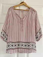 Pleione blouse peasant for sale  Shipping to Ireland