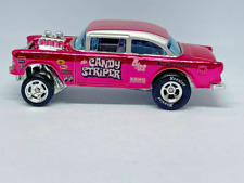 Used, Hot Wheels '55 Chevy Gasser Candy Striper Spetra Candy Pink RR Rivet for sale  Shipping to South Africa