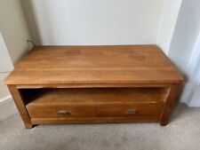 Solid oak wooden TV stand/cabinet for sale  Shipping to South Africa