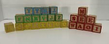 Small wooden alphabet for sale  HUNTINGDON