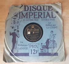 Ancien disque gramophone d'occasion  Paris XV