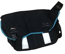 Bolsa carteiro Seagull Custom Bike Courier preta azul 15”x11,5x7,5” comprar usado  Enviando para Brazil