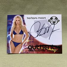 2006 Bench Warmer World Cup Soccer Barbara Moore autógrafo cartão assinado #25 🔥 comprar usado  Enviando para Brazil