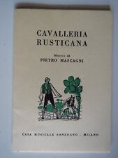 Cavalleria rusticana opera usato  Baronissi