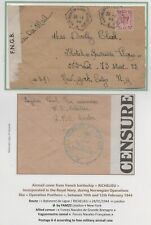 1944 lettre avion d'occasion  Chagny