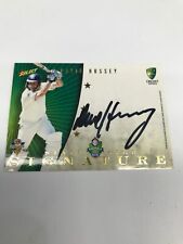 Cartões colecionáveis de críquete selecionados 2008-09 Star Signature Card S10 David Hussey comprar usado  Enviando para Brazil