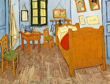 Oil painting Vincent Van Gogh - Vincent's Bedroom in Arles canvas hand painted for sale  Shipping to Canada
