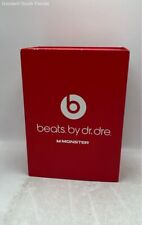 Auriculares con cable Beats By Dr. Dre Monster negros ajustables no probados segunda mano  Embacar hacia Argentina