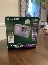 Câmera Digital Fujifilm FinePix A Series A202 (A200) 2.0MP - Prata Funciona Leia comprar usado  Enviando para Brazil