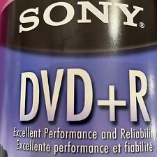 Sony DVD+R☑️Disco Gravável 4.7GB 120min 1x-16x💽CONJUNTO DE 2 DISCOS✅FEITO EM TAIWAN comprar usado  Enviando para Brazil