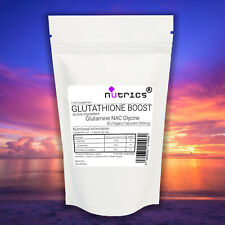 Nutrics® 950mg GLUTATIONA BOOST NAC GLUTAMINA GLICINA Cápsulas Pure Strong comprar usado  Enviando para Brazil