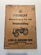 Fendt dieselroos 114 gebraucht kaufen  Amberg