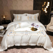 Luxury embroidery bedding for sale  Shipping to Ireland