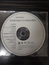 Something to Remember de Madonna (CD, 1995) DISCO SOMENTE. ótima música, incrível comprar usado  Enviando para Brazil