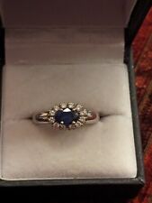Sapphire diamond ring for sale  GLASGOW