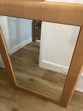 Beech framed mirror for sale  LONDON