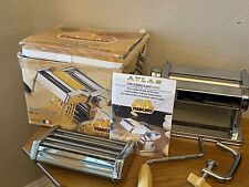 Marcato Atlas model 150 Deluxe Pasta Machine made in Italy vintage noodle maker for sale  Shipping to South Africa
