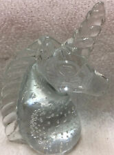 Art glass unicorn for sale  Shipping to Ireland