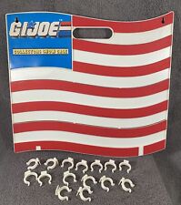 Vintage 1986 GI Joe Colecionadores Show Case Exibição de Bandeira com 15 Clipes comprar usado  Enviando para Brazil