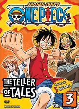 One Piece - Vol. 3: The Teller of Tales (DVD, 2006, Editado, Dublado) Raro, OOP, comprar usado  Enviando para Brazil