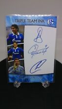 Tarjeta TRIPLE COCHE FC Schalke 04/custom card/no topps/no panini/leyendas/BL, usado segunda mano  Embacar hacia Argentina