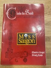Programme miss saigon for sale  BIRCHINGTON