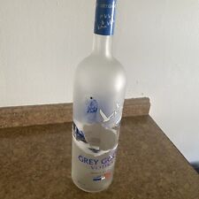 Rara Botella de Vidrio de Vodka Gris Ganso 22,5 Francia 450 Cl.e Sellada segunda mano  Embacar hacia Argentina